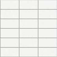 Мозаика Anthologhia Calla керамика 30х30 см Appiani полуглянцевая чип 50х100 мм, белый MOS 2013