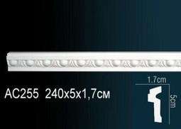 Молдинг AC255 (45) с рисунком Перфект полиуретан
