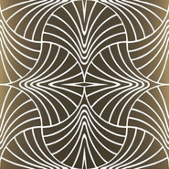 Декор Piuma Ottone Su Bianco Matt 60x60 Petracer`s Swing керамогранит глазурованный, матовый S PIUMA 22-21