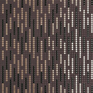 Мозаика Ging002 керамика 30х30 см Appiani Allure матовая чип 12х12 мм, бежевый, белый, коричневый, черный