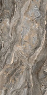 Керамогранит MarbleSet Оробико Темный Греж 7ЛПР R9 9 мм 60x120 лаппатированный (полуполированный)