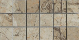 Мозаика Mk. Barbillo Brown Mat керамогранит 15х30 см сarving коричневый