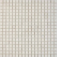 Мозаика из мрамора Thassos PIX294, чип 15x15 мм, сетка 305х305x4 мм глянцевая, белый