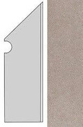 Плинтус Kone Pearl Battiscopa Sag.Dx. AUO6 7,2x30 шт керамогранит