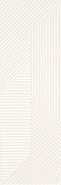 Настенная плитка Woodskin Bianco Struktura B 29.8x89.8 матовая керамическая