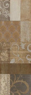 Настенная плитка Filigran 519 Pastoral 2 Decor Beige and Brown керамическая