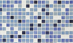 Мозаика Azul - часть 4 2.5x2.5 стекло 31.3х49.5