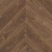 SPC ламинат Alpine Floor ECO 18-13 Дуб Коричневый Chevron 43 класс 600х127х5 мм (каменно-полимерный) с фаской