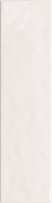 Настенная плитка Masovia Bianco Gloss Str 7.8х29.8 Tubadzin глянцевая, рельефная (структурированная) керамическая 5900199263277