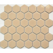 Мозаика PS5159-08 керамика 28.1х32.5 см глянцевая чип 51х59 мм, бежевый