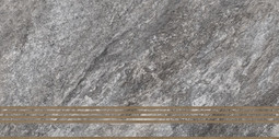 Ступень фронтальная ST220VG Thor_GT Серый 30х60 керамогранит матовая Global Tile