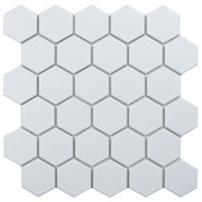 Мозаика Керамическая Hexagon small White Matt (IDL1005) 278х265х6,