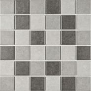 Мозаика KKV48-MIX4 керамика 30.6x30.6 см матовая чип 48x48 мм, серый