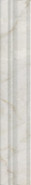 Бордюр BLC031R Серенада Белый глянцевый обрезной 5х30 Kerama Marazzi керамический