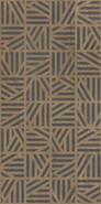 Керамогранит Lattice Wallnut/ С.Dark 60x120 Azulejos Sanchis Nara матовый, рельефный (рустикальный) настенная плитка SNCH000013