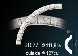 Молдинг Круговой B1077 (30) Перфект полиуретан