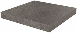 Ступень угловая DD600620R/GCA клееная Про Стоун Антрацит  33x33x0,9 керамогранит матовая Kerama Marazzi