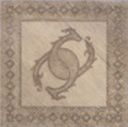 Вставка Cerdomus Antiq. Intreccio Clay 150x150 75856 матовая керамогранит