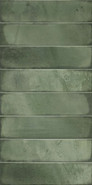 Настенная плитка Bricks Green 31.5x63 Azori глянцевая керамическая 927154