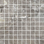 Мозаика Onyx and More Silver Porphy Str Mosaico 30х30 см керамогранит Casa Dolce Casa структурированная чип 30х30 мм, серый 767669