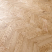 Паркетная доска Lab Arte Chevron Дуб Рустик 1015 лак французская елка 400/348х90х14/3/60°