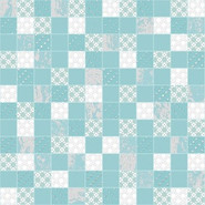 Мозаика Mosaic Aquamarine DW7MSC16 керамика 30.5х30.5 см глянцевая, белый, зеленый