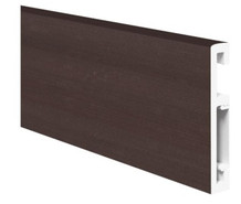 Плинтус напольный ПВХ Foresta Concept Лиственница темная FC 014 Foresta 13x70x2000 пвх виниловый