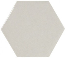 Настенная плитка Hexagon Light Grey керамическая