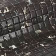 Мозаика Ezarri Black Marble стекло 31.3х49.5 см матовая чип 25х25 мм, черный