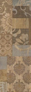 Настенная плитка Filigran 519 Pastoral 1 Decor Beige and Brown керамическая