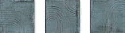 Декор Wabi Blue 12.5x12.5 Wow Enso глянцевый керамический 120846