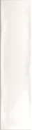 Настенная плитка Gloss White 7.5x30 глянцевая керамическая