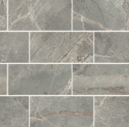 Мозаика Etoile Gris Glo 6 mm Mur 7,5x15 (761814) керамогранит 30х30 см полированная, серый