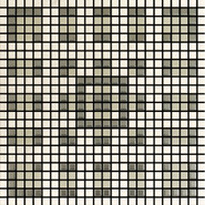 Мозаика Memoria Luce MEMON02 керамика 30х30 см Appiani матовая чип 12х12 мм, бежевый, белый, серый