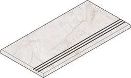 Ступень угловая Контемпора X2 Закруглённая Грип Левая Пур (Pure Gradino Round Grip 30X60 SX) керамогранит