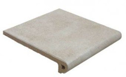 Ступень фронтальная Gres De Aragon Capri Peldano Redonda Capri Hueso 33x33 матовая