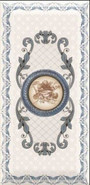 Декор Imperial Azul 2 10х20 глянцевый керамический