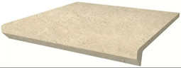 Ступень фронтальная Scandiano Beige Kapinos Stopnica Prosta 30x33, клинкер матовая Paradyz Ceramika 47989
