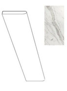 Плинтус Marvel Statuario Select Battiscopa matt 7.2x60 Atlas Concorde Italy матовый ADV3