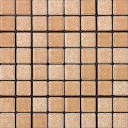 Мозаика Anthologhia Tiglio керамика 30х30 см Appiani полуглянцевая чип 25х25 мм, бежевый MOS 7008