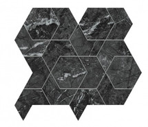 Мозаика Marvel Grigio Intenso Hex 25,4x29,6 керамогранитная