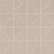 Мозаика Aplomb Canvas Mosaico Arch 32x32 керамика матовая, бежевый A6SM