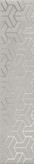 Бордюр AD/B569/6398 Ломбардиа Серый 5.4х25 Kerama Marazzi матовый керамический