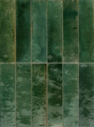 Керамогранит M6RQ Lume Green 6х24 р064761 Marazzi Italy полированный универсальный
