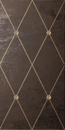 Декор Rhombus Fregio Oro Moro 50x100 Petracer`s Ad maiora матовый керамический AM FR RHOMB 03-16