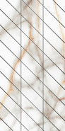 Фальшмозаика SM03 Corner 30x60x10 полированный (левый) керамогранит бежевый, белый, серый 67306