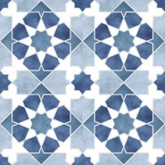 Напольная плитка Rabat Blue 45х45 Kerlife-Navarti матовая керамическая 00000040236
