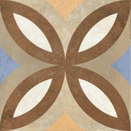 Декор Swng Beige Multicolor Mix 20.3x20.3 керамогранит
