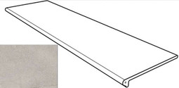 Ступень фронтальная Marble Smooth Round. Pulpis 33x120 клинкер матовая Gres de Aragon Marble 00000041072