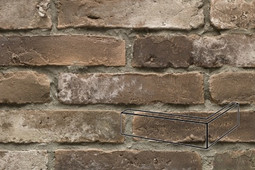 Настенная плитка Угловой элемент Кирпич Мирский в стиле Лофт 15.20.У (02), шов 12, Каштан 5.5х25 Феодал рельефная (структурированная) 00000040028